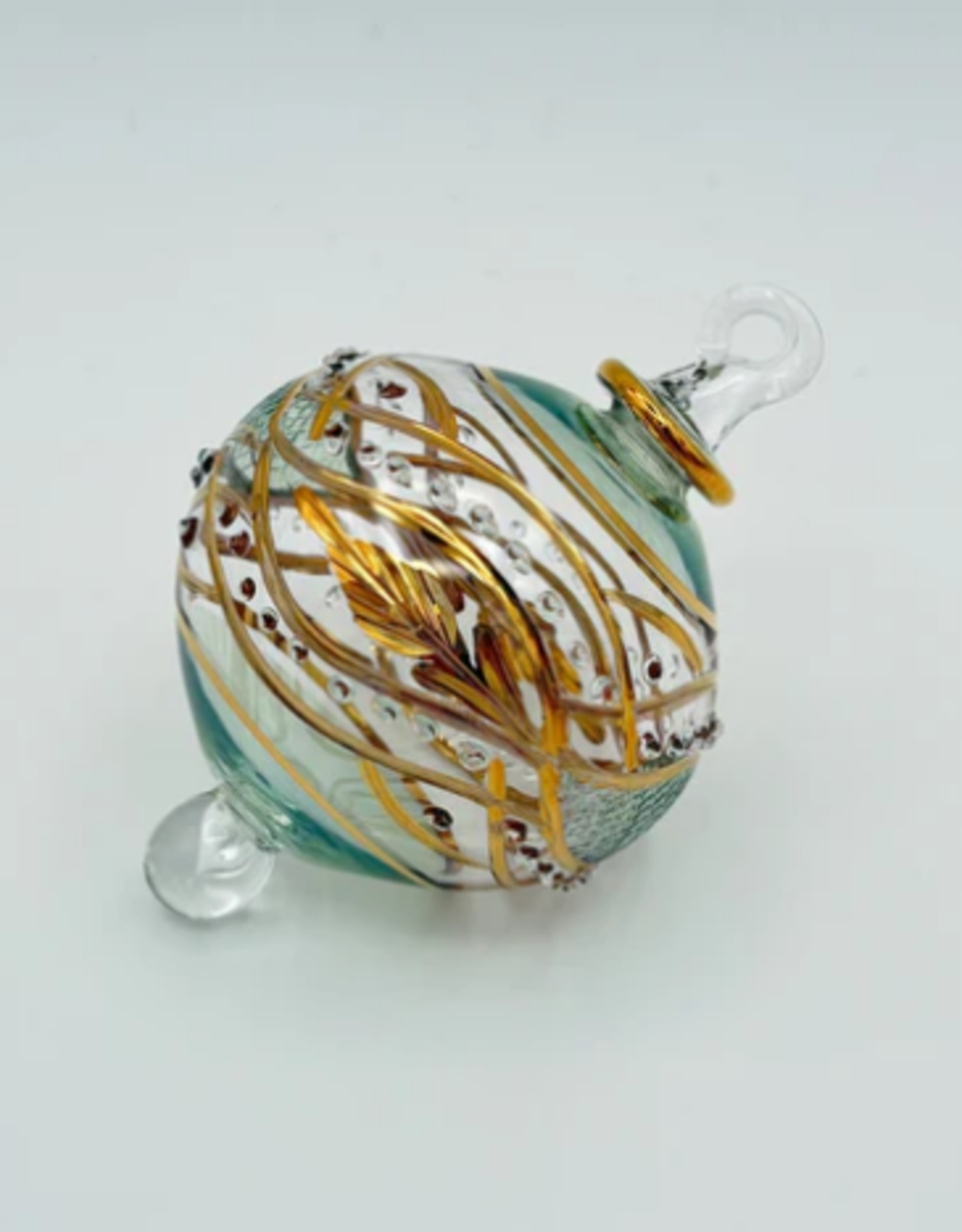 Egypt Blown Glass Small Green Garland - Egypt