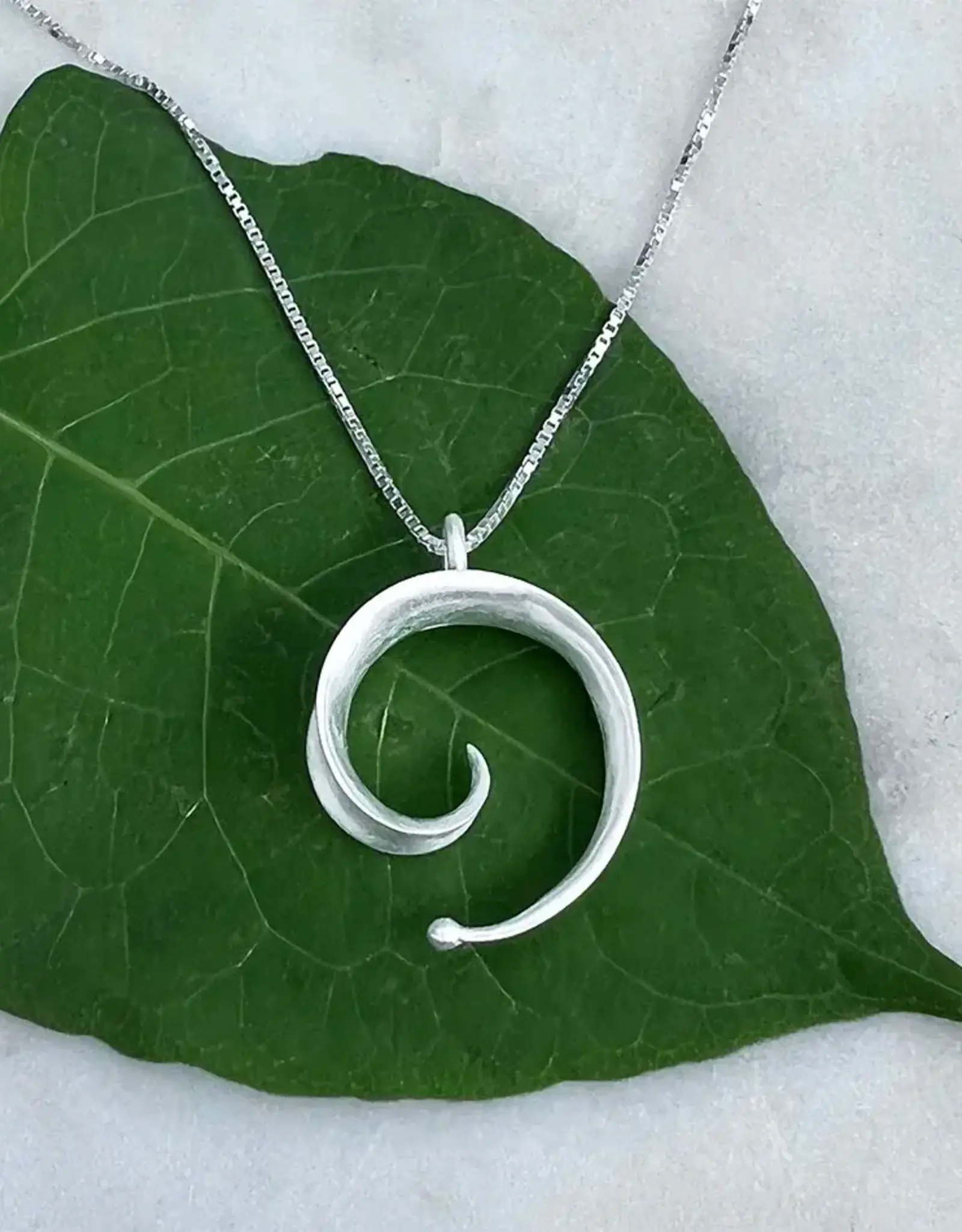 Indonesia Necklace Spiral of Life Sterling Silver - Indonesia