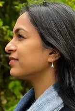 Indonesia Earrings Petit Flower Sterling Silver - Indonesia