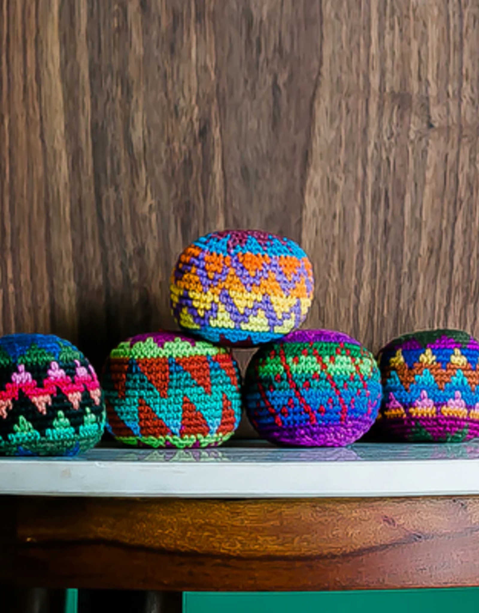 Guatemala Woven Hacky Sack - Guatemala