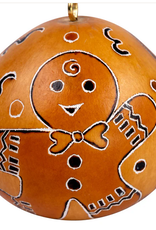 Peru Ornament Gourd Ginger Bread Gold - Peru