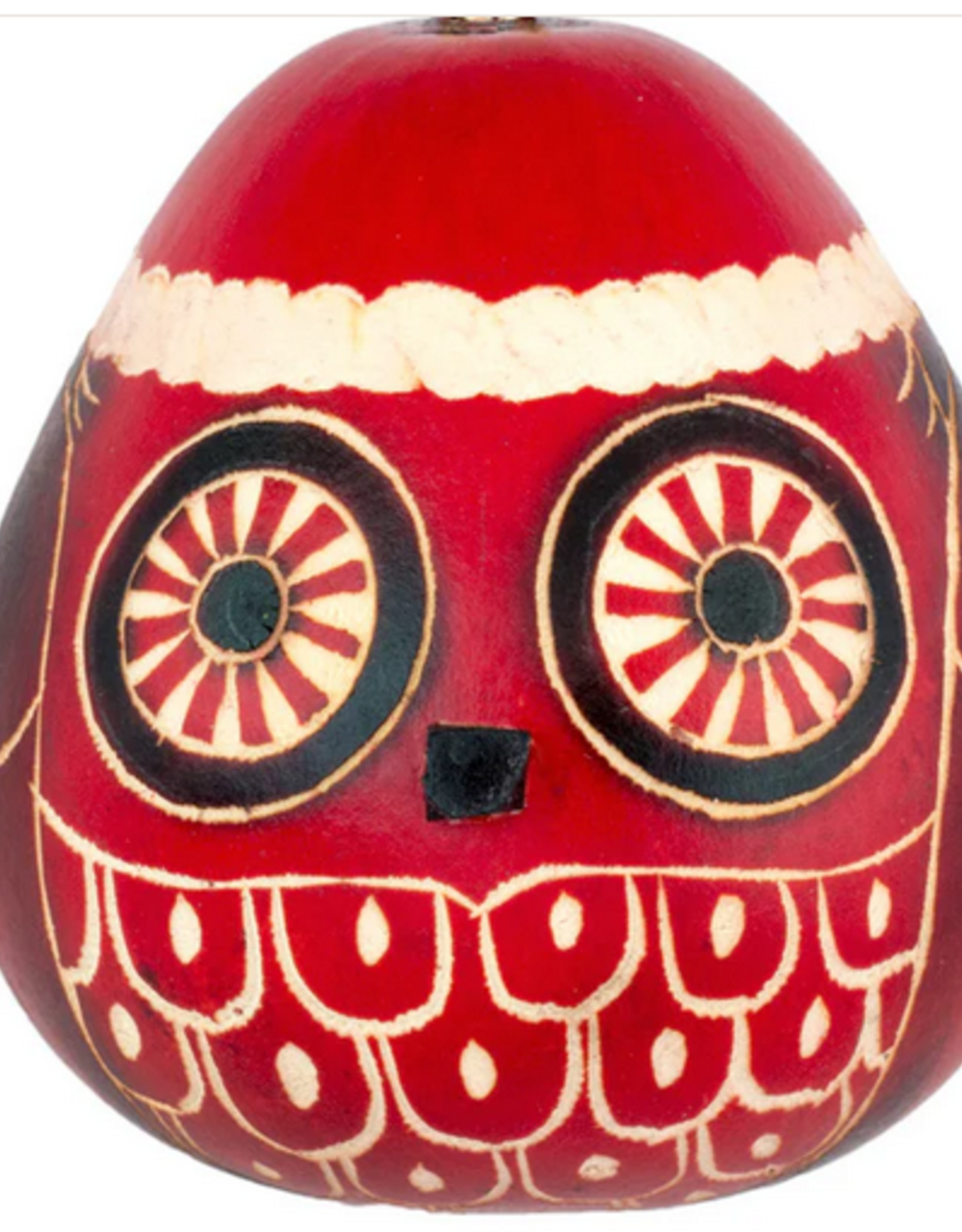 Peru Ornament Gourd Owl - Peru