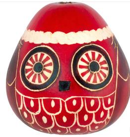 Peru Ornament Gourd Owl - Peru