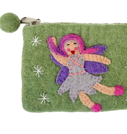 Nepal Purse Fairy Felt Coin - Nepal Nepal Purse Fairy Felt Coin - Nepal