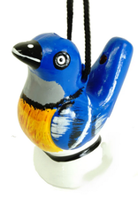 Peru Bird Water Whistle Turquoise - Peru