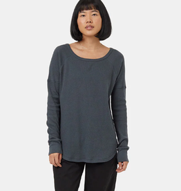 Canada Tree Waffle Longsleeve Forest River Green Medium