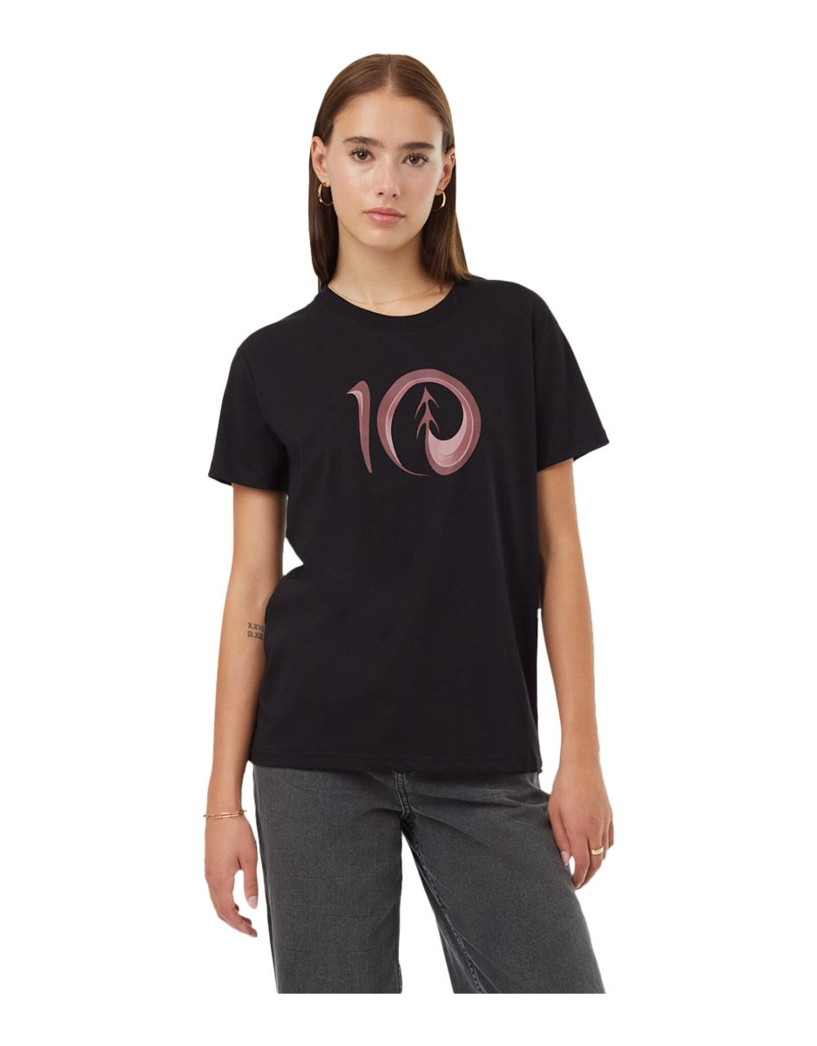 T-Shirt W Artist Series Meteorite Black Port Medium