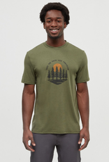 Canada T-Shirt M Path Less Travelled Deep Olive Burnt Caramel Medium
