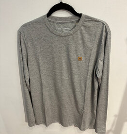 Canada T-Shirt M Baker Longsleeve Harbour Grey Heather Large
