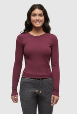 Canada Sweater W Newell Longsleeve Deep Burgundy Large