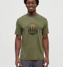 Canada T-Shirt M Path Less Travelled Deep Olive Burnt Caramel XLarge