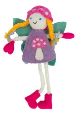Nepal Dream Tooth Fairy Blond Mushroom Bonnet Pillow - Nepal