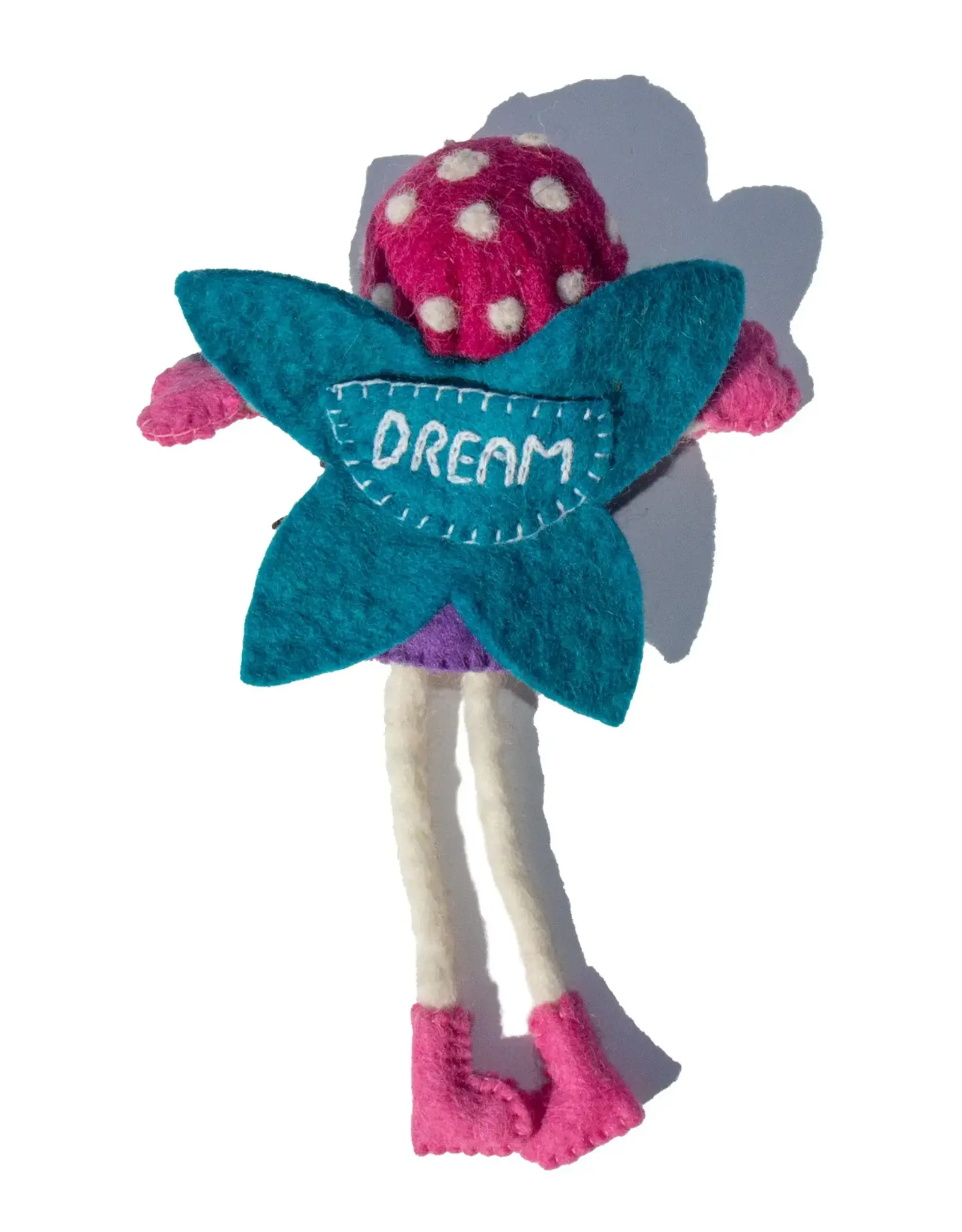 Nepal Tooth Fairy Brunette Mushroom Bonnet - Nepal