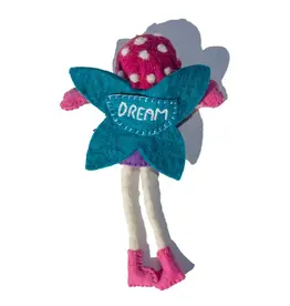 Nepal Tooth Fairy Brunette Mushroom Bonnet - Nepal