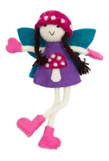Nepal Tooth Fairy Brunette Mushroom Bonnet - Nepal