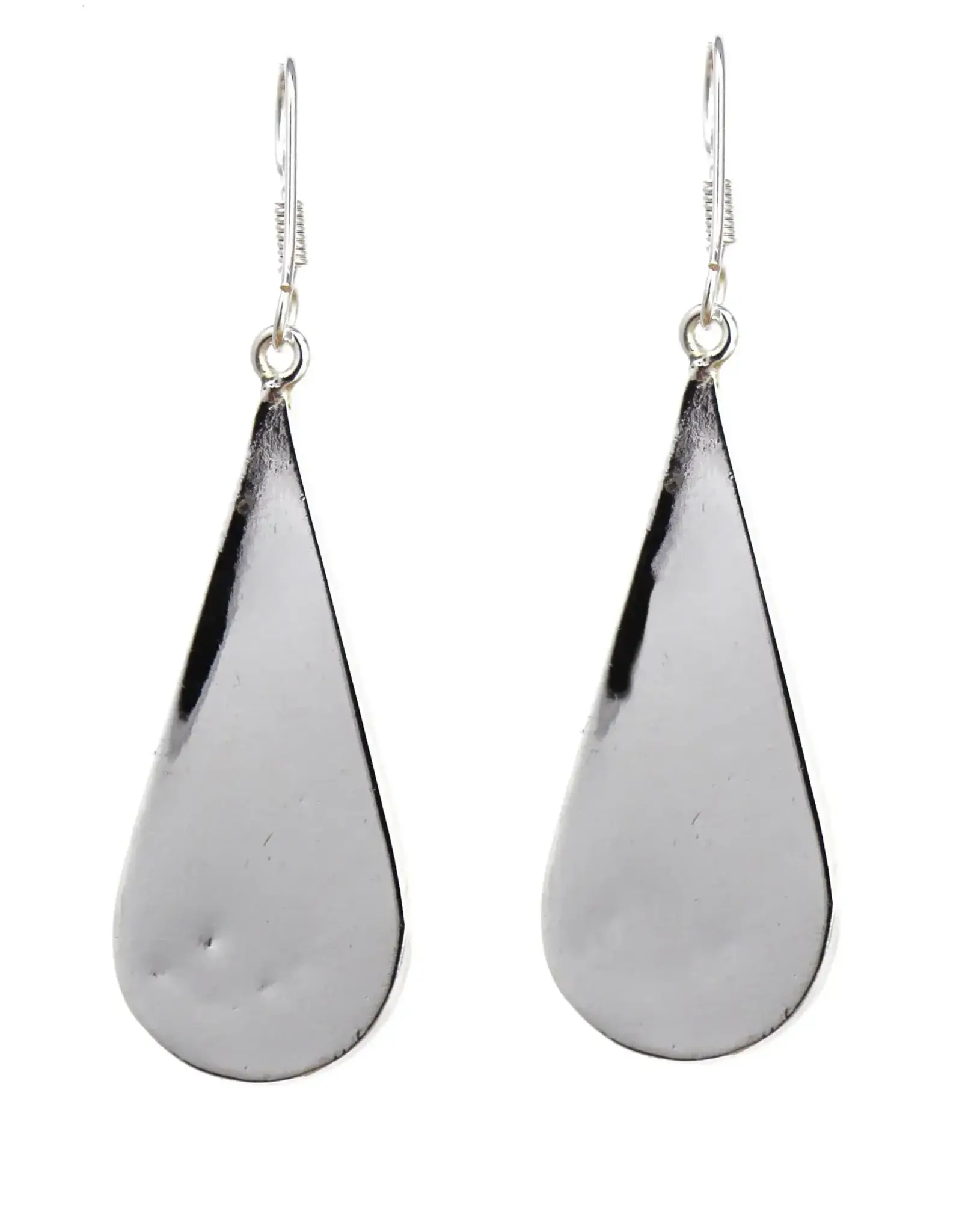 Mexico Earrings Turquoise Abalone Stripe - Mexico