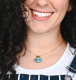 China Necklace Hope Restore Turquoise Heart - China