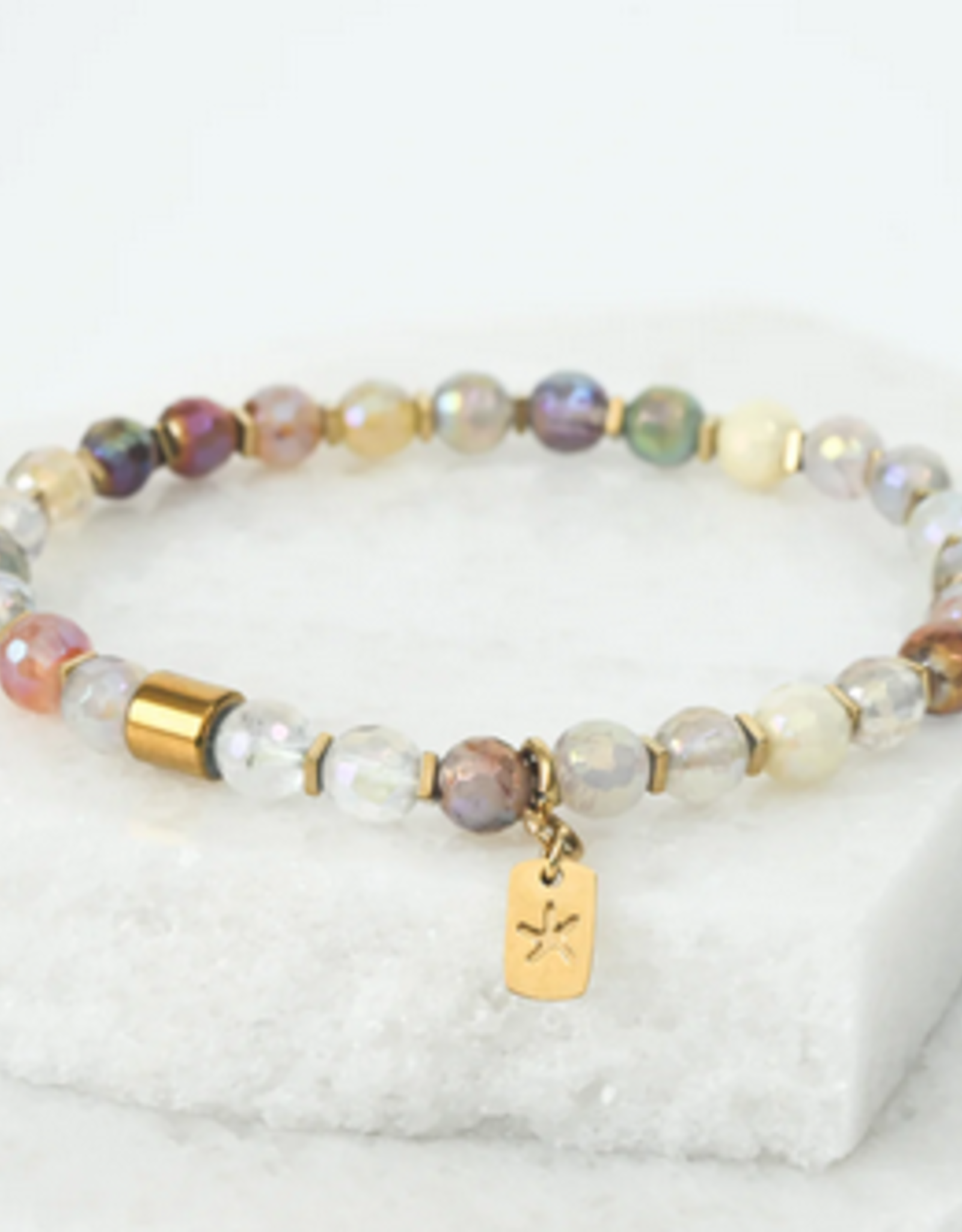 Asia Bracelet Yu Yu Gemstone Beaded    - Asia