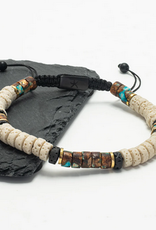Asia Bracelet Men's Lava Bead - Asia