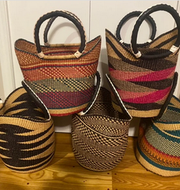 Ghana Shopper Basket Bolga Large - Ghana Ghana Shopper Basket Bolga Large - Ghana