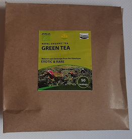 Nepal GreenTea Organic in Lotka in Paper Bag - Nepal