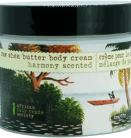 Canada Body Cream Raw Shea Butter Harmony Scented - Senegal and Ghana