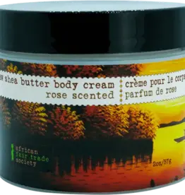 Canada Body Cream Raw  Shea Rose Scented - Senegal and Ghana