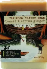 Canada Soap Raw Shea Butter Bonsai and Citrus Ginger - Senegal and Ghana