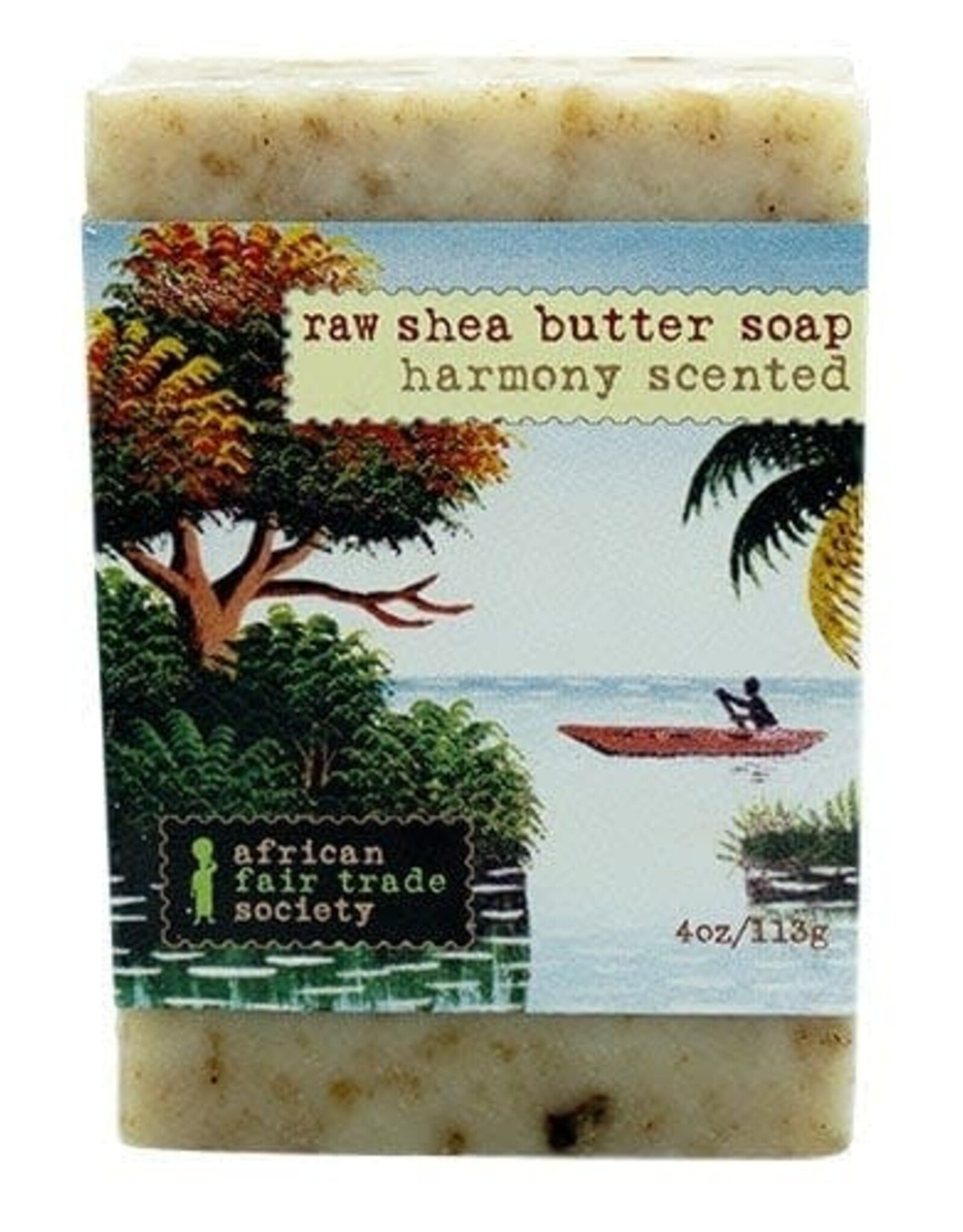 Canada Soap Raw Shea Butter Harmony Scented - Senegal and Ghana