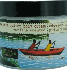 Canada Raw Shea Butter Body Cream Vanilla Scented - Senegal and Ghana