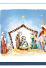 Vietnam Quilling Card Nativity Scene - Vietnam