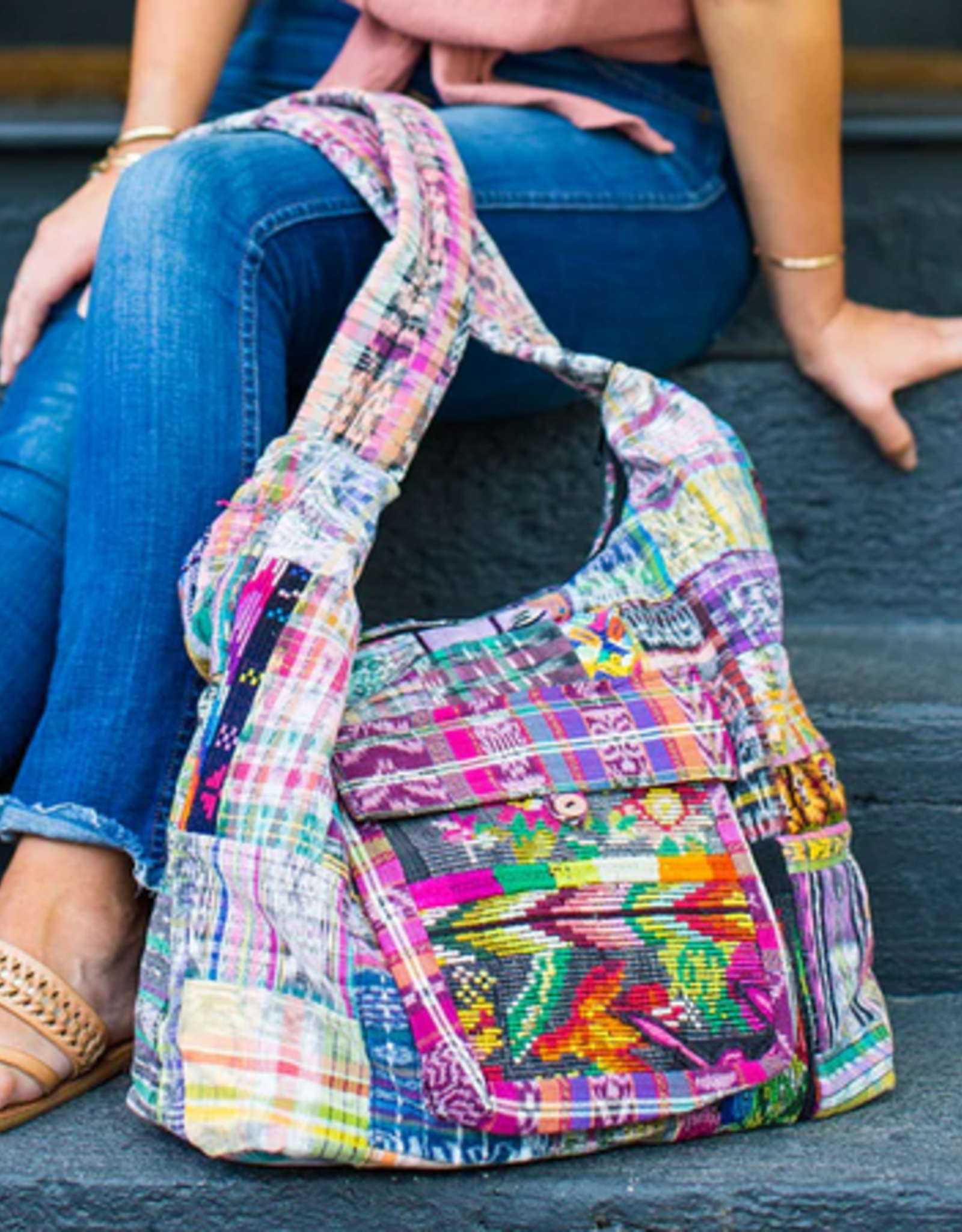 Guatemala Upcycle Patch Purse - Guatemala