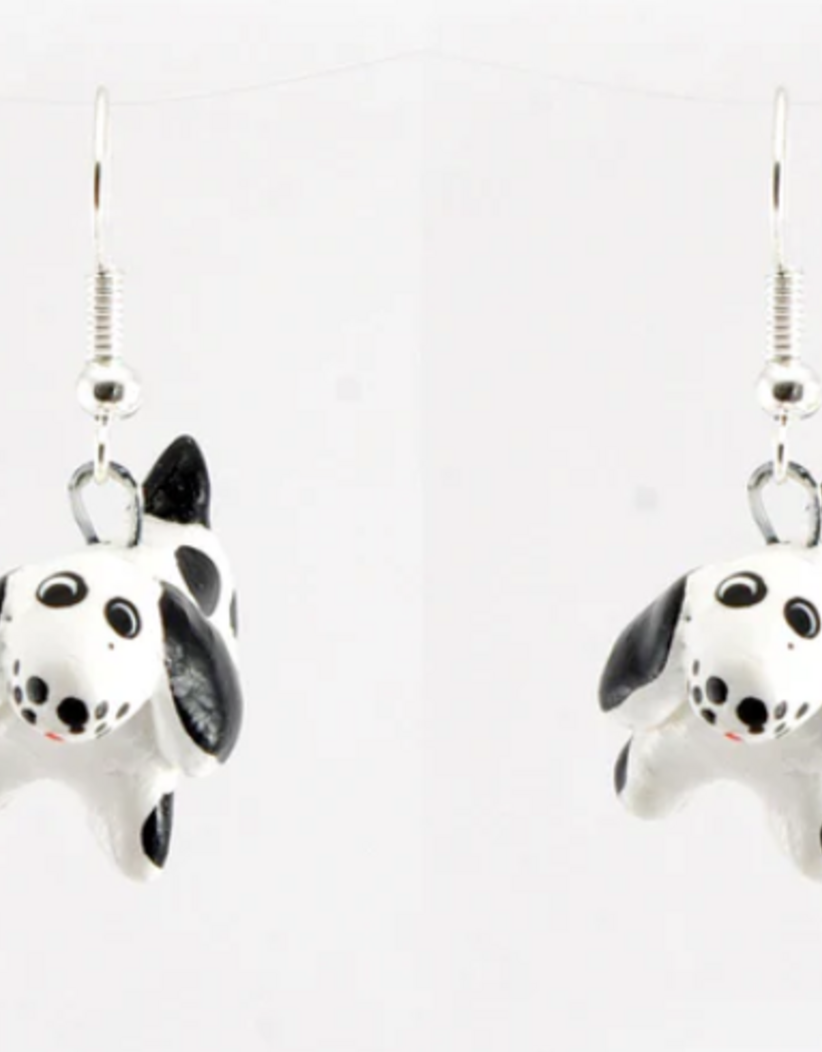 Guatemala Earrings Dog Ceramic - Guatemala