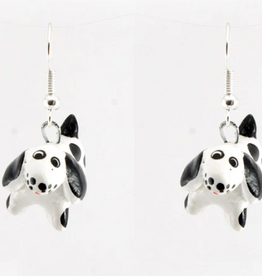 Guatemala Earrings Dog Ceramic - Guatemala Guatemala Earrings Dog Ceramic - Guatemala