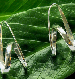 Indonesia Earrings Bumi Sterling Sliver - Indonesia