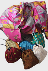 Nepal Shopping Bag Recycled Silk Packable - Nepal