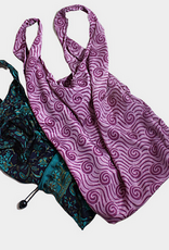 Nepal Shopping Bag Recycled Silk Packable - Nepal