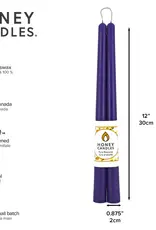 Canada Candle 12" Taper Pair Violet - Canada