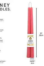 Canada Candle 12" Taper Pair Paris Pink - Canada