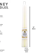 Canada Candle 12" Taper Pair Pearl - Canada
