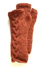Nepal Hand WarmersCable Knit Wool - Nepal