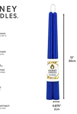 Canada Candle 12" Taper Pair Blue - Canada