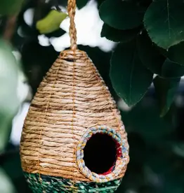 Bangladesh Birdhouse Teardrop Sari - Bangladesh