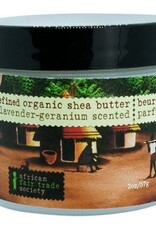Canada Body Cream Shea Butter Pure Raw Unrefined Organic Lavender Geranium - Senegal and Ghana