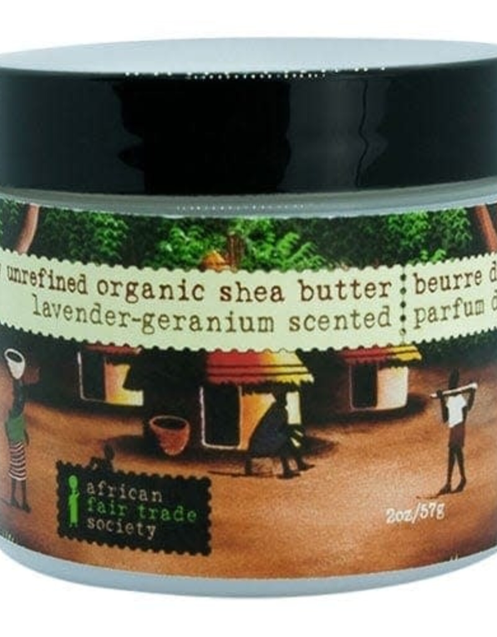 Canada Body Cream Shea Butter Pure Raw Unrefined Organic Lavender Geranium - Senegal and Ghana