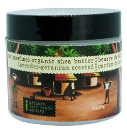Canada Body Cream Shea Butter Pure Raw Unrefined Organic Lavender Geranium - Senegal and Ghana