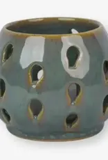 Nepal Tealight Candleholder- Raindrop - Nepal