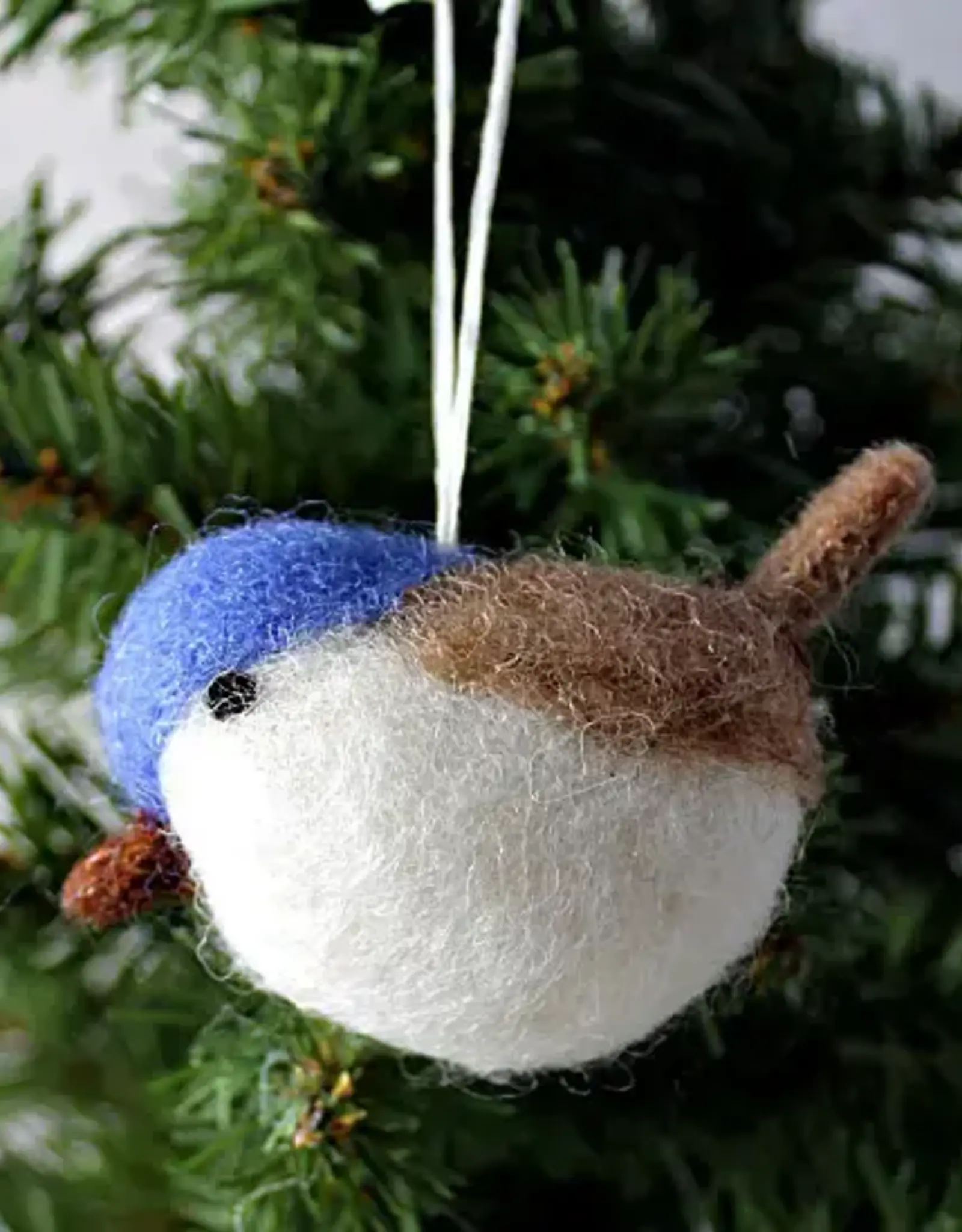 Nepal Ornament Felt Bird - Nepal