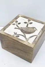 India Bird Wood Box - India