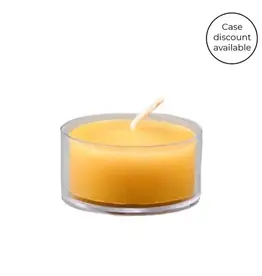 Canada Tealight Candle  Honey 100% Pure Beeswax  - Canada